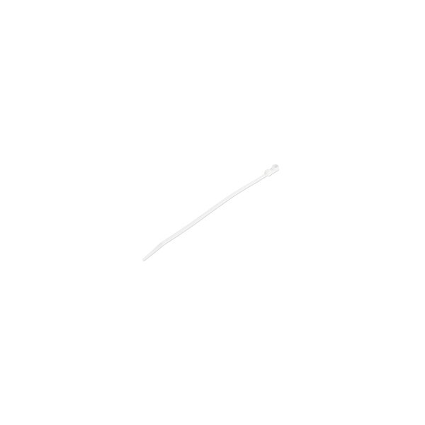 StarTech.com 20 cm Kabelbinder mit Öse - 4 mm breit - 4 mm Bündeldurchmesser - 22 kg Zugfestigkeit - Nylon 66 selbstsichernde Kabelbinder mit Schraubloch - UL gelistet - 100 Stück - Lösbarer Kabelbinder - Nylon - Weiß - 5,2 cm - V2 - -40 - 85 °C
