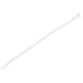 StarTech.com 20 cm Kabelbinder mit Öse - 4 mm breit - 4 mm Bündeldurchmesser - 22 kg Zugfestigkeit - Nylon 66 selbstsichernde Kabelbinder mit Schraubloch - UL gelistet - 100 Stück - Lösbarer Kabelbinder - Nylon - Weiß - 5,2 cm - V2 - -40 - 85 °C