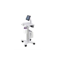 Ergotron StyleView Tablet Cart, SV10, Multimedia-Wagen, Aluminium, Weiß, Tablet, 75 x 75,100 x 100 mm, 0 - 128°, 4 Rad/Räder