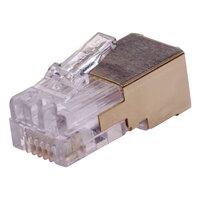 Axis 01182-001, RJ-12, Gold, Weiß, 10 Stück(e)