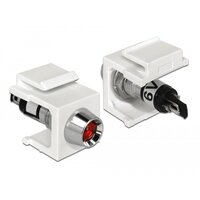Delock 86447, Keystone LED, Schwarz, Rot, Edelstahl,...