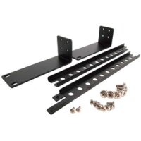 StarTech.com 1HE Rack-Montage Halterungen für KVM Switch (SV431 Serie) - Montageschelle - Schwarz - 516 g