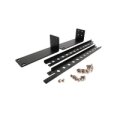 StarTech.com 1HE Rack-Montage Halterungen für KVM Switch (SV431 Serie) - Montageschelle - Schwarz - 516 g