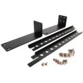 StarTech.com 1HE Rack-Montage Halterungen für KVM Switch (SV431 Serie) - Montageschelle - Schwarz - 516 g