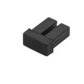 StarTech.com LC SFP Staubschutzkappen - 10 Stck. - LC - Gummi - Schwarz - Netzvermittlung - 18 mm - 15 mm
