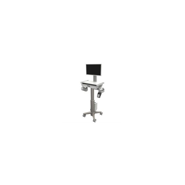 Ergotron CareFit Slim 2.0 - Multimedia-Wagen - Gold - Weiß - Aluminium - Kunststoff - Stahl - Universal - 14500 kg - 53,3 cm (21")