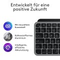 Logitech Mx Keys Mini For Mac Minimalist Wireless Illuminated Keyboard Space Grey - Tastatur - QWERTZ
