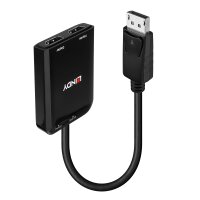 Lindy 38433 - DisplayPort - 2 x HDMI - Männlich - Weiblich - Gerade - Gerade