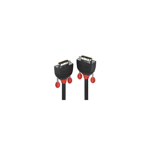 Lindy 36256 2m DVI-D DVI-D Schwarz DVI-Kabel