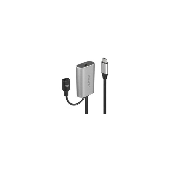 Lindy Active Extension Cable - USB-Verlängerungskabel - USB-C (M) bis Gleichstromstecker, USB-C (W)