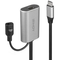 Lindy Active Extension Cable - USB-Verlängerungskabel - USB-C (M) bis Gleichstromstecker, USB-C (W)