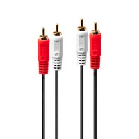 Lindy 35662 3m 2 x RCA 2 x RCA Schwarz - Rot - Weiß...