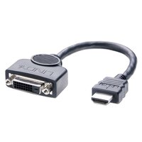 Lindy HDMI Stecker DVI-D Buchse Adapterkabel - Kabel