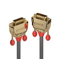 Lindy 36202 2m DVI-D DVI-D Grau DVI-Kabel
