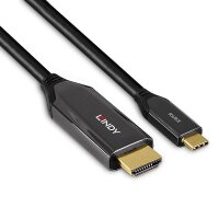 Lindy 43368 - 2.0/3.2 Gen 2 (3.1 Gen 2) - USB Typ-C - HDMI-Ausgang - 7680 x 4320 Pixel