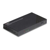 Lindy 38342 - 3840 x 2160 Pixel - AV-Receiver - 100 m - Kabelgebunden - Schwarz - HDCP
