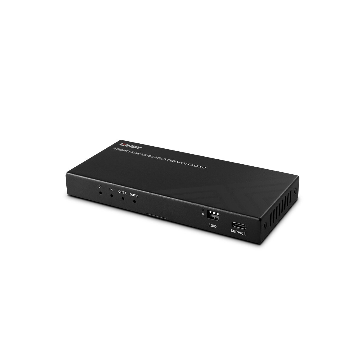 Lindy 2 Port HDMI 8K60 Splitter mit Audio - Audio/Multimedia - Digital/Display/Video