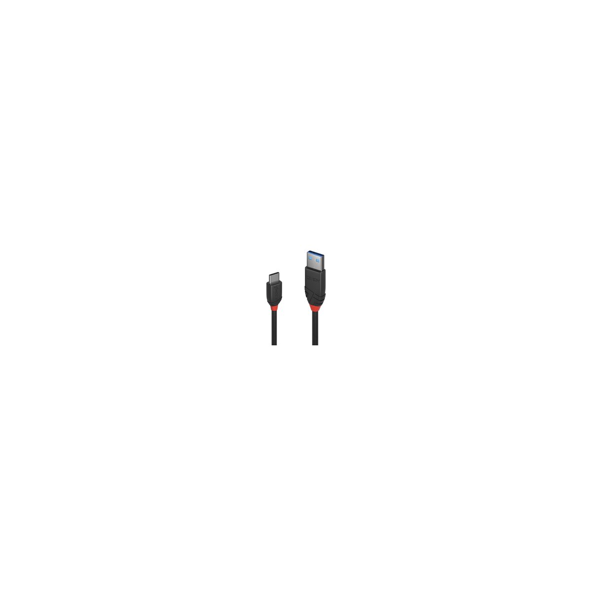 Lindy 36917 USB Kabel 1,5 m USB A USB C Männlich Schwarz