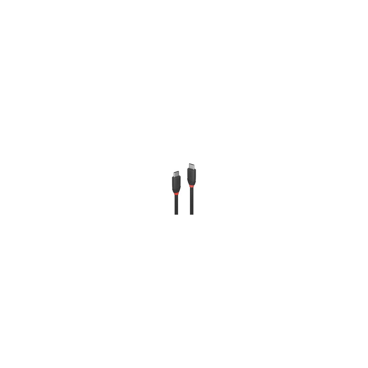 Lindy 36907 USB Kabel 1,5 m USB C Männlich Schwarz
