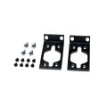 HPE Networking CX 10000 1U 4 post Rack Mount Kit - Montageset - Schwarz - 997,9 g