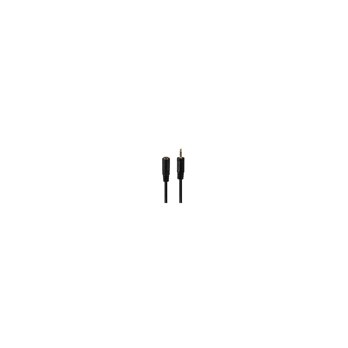 Lindy 35698 0.2m 2.5mm 3.5mm Schwarz Audio-Kabel