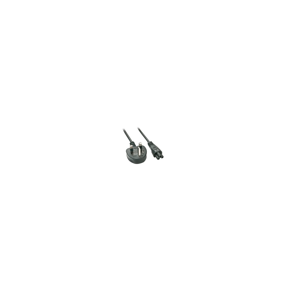 Lindy Stromkabel - IEC 320 EN 60320 C5 (M) bis BS 1363 (M) - Wechselstrom 250 V