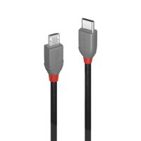 Lindy 36892 2m USB C Micro-USB B Männlich...