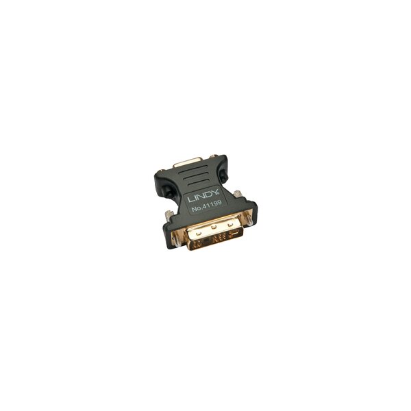 Lindy 41199 VGA DVI-I Schwarz Kabelschnittstellen-/adapter
