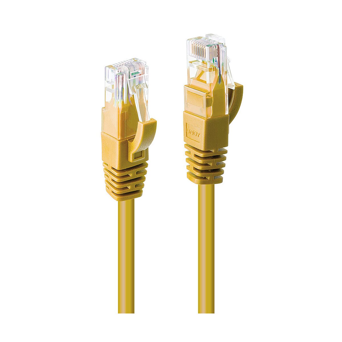 Lindy 48061 0.5m Cat6 U/UTP (UTP) Gelb Netzwerkkabel