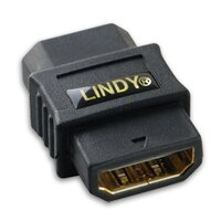 Lindy HDMI Doppelkupplung Premium - Kabel