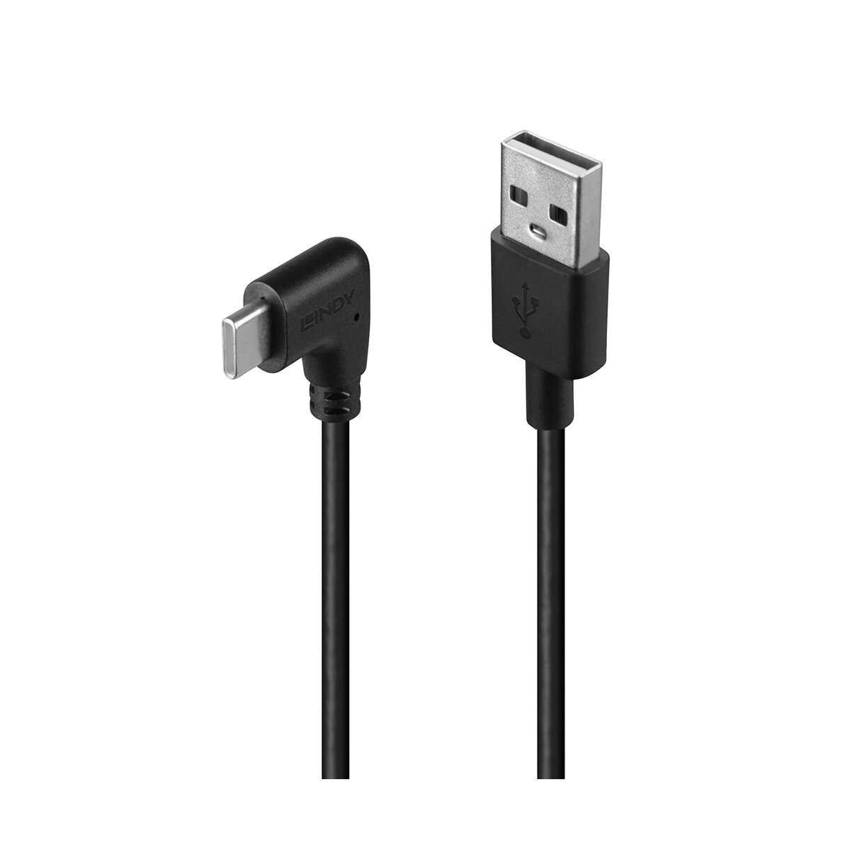 Lindy USB 2.0 Typ A an C Kabel 90° gewinkelt - Kabel - Digital/Daten