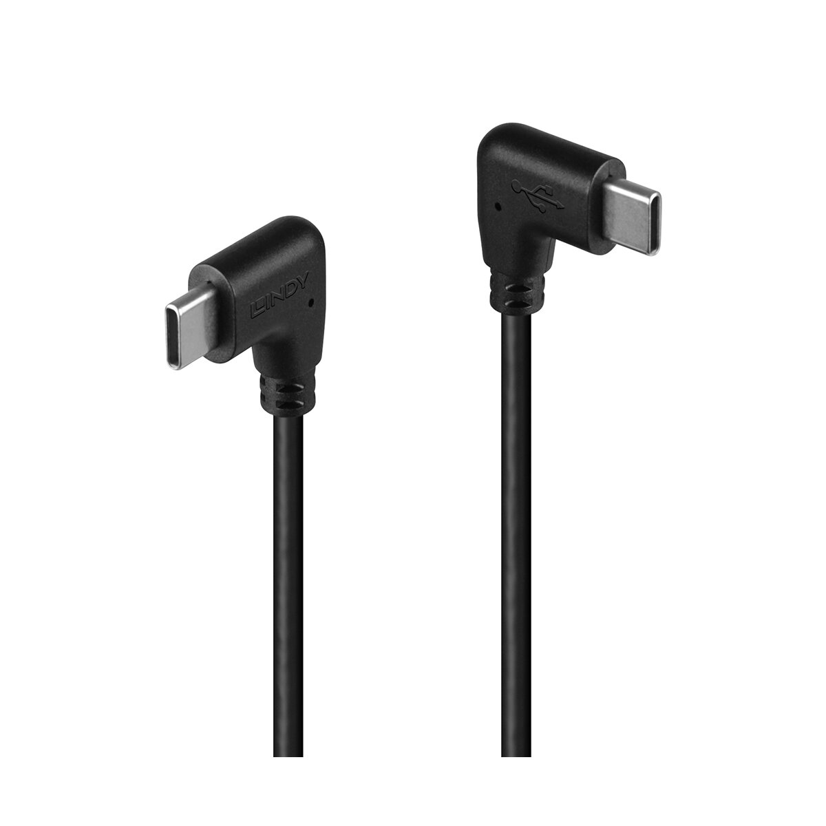Lindy USB 2.0 Typ C Kabel 2 x 90° gewinkelt - Kabel - Digital/Daten
