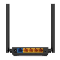 TP-LINK Archer C50 V6 - Wi-Fi 5 (802.11ac) - Dual-Band (2,4 GHz/5 GHz) - Ethernet/LAN - Schwarz - Weiß - Tabletop-Router