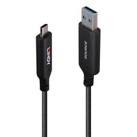 Lindy USB 3.2 Gen 1 Typ A an C Hybridkabel - Kabel -...