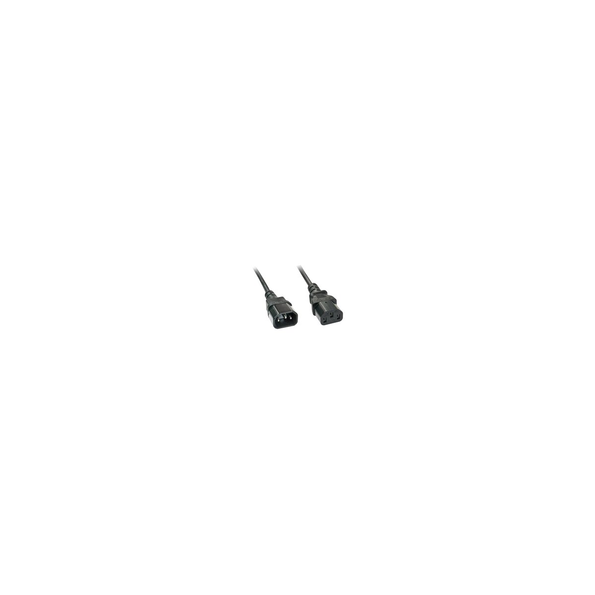 Lindy 30333 5m C13 coupler C14 coupler Schwarz Stromkabel