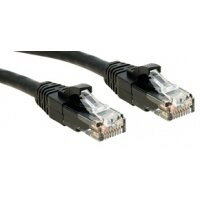 Lindy Cat.6 UTP Premium Patchkabel halogenfrei schwarz -...
