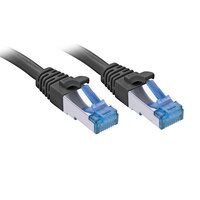 Lindy 47414 2m Cat6a S/FTP (S-STP) Schwarz Netzwerkkabel