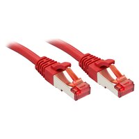 Lindy RJ-45 Cat.6 S/FTP 7.5m 7.5m Cat6 S/FTP (S-STP) Rot