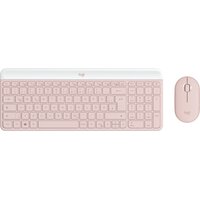 Logitech 920-011314 - Mini - Kabellos - RF Wireless - QWERTZ - Rose - Maus enthalten