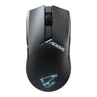 Gigabyte AORUS M6, Beidhändig, Optisch, USB Typ-C, 26000 DPI, 1 ms, Schwarz