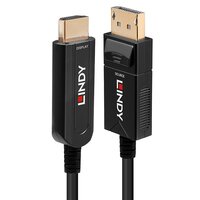 Lindy Video- / Audiokabel - DisplayPort (M) bis HDMI (M) - 30 m