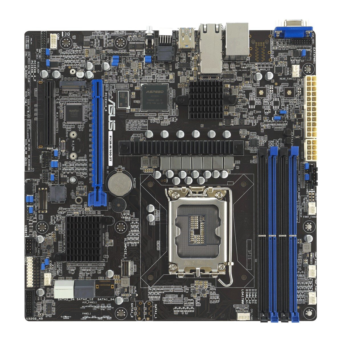 ASUS P13R-M/10G-2T MicroATX 1x Lga 1700 - Mainboard - Intel Sockel 1700 (Core i)