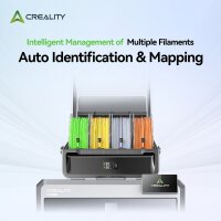 Creality 3D K2 Plus Combo, Fused Deposition Modeling (FDM), WLAN, Ethernet/LAN, USB Anschluss, Sichtfenster