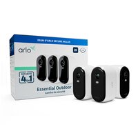 ARLO Essential 2K Outdoor Überwachungskamera, 3er...