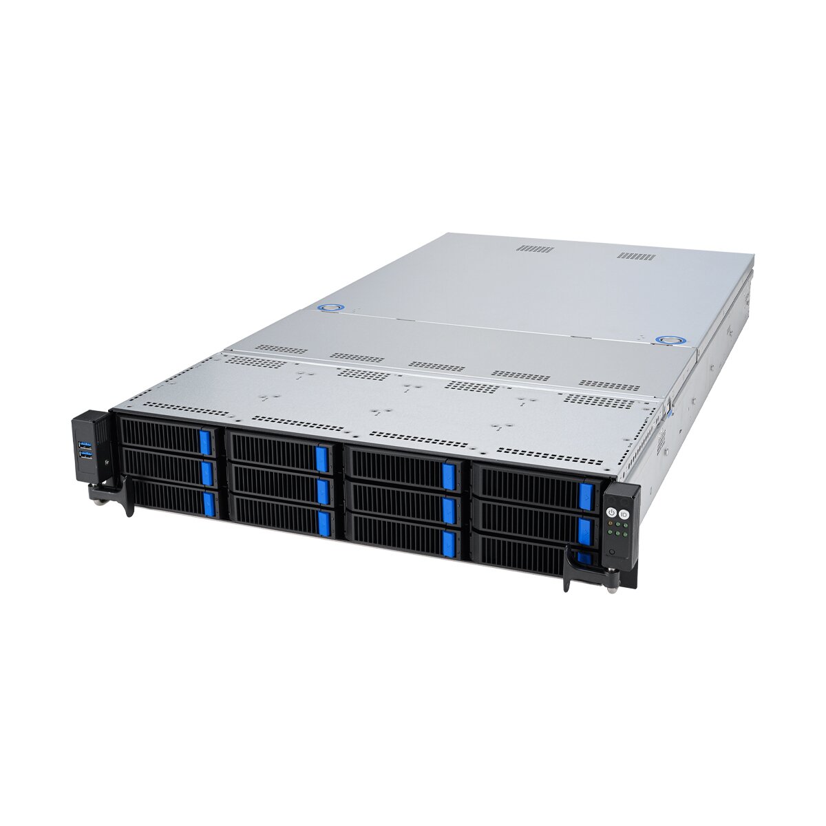 ASUS RS521A-E12-RS12U/1G//12NVMe/FAN/RH/OCP/GPU - Server - AMD EPYC