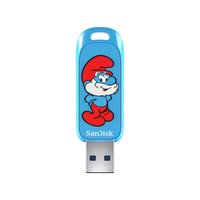 SanDisk Smurf, 64 GB, USB Typ-A, 3.2 Gen 1 (3.1 Gen 1),...