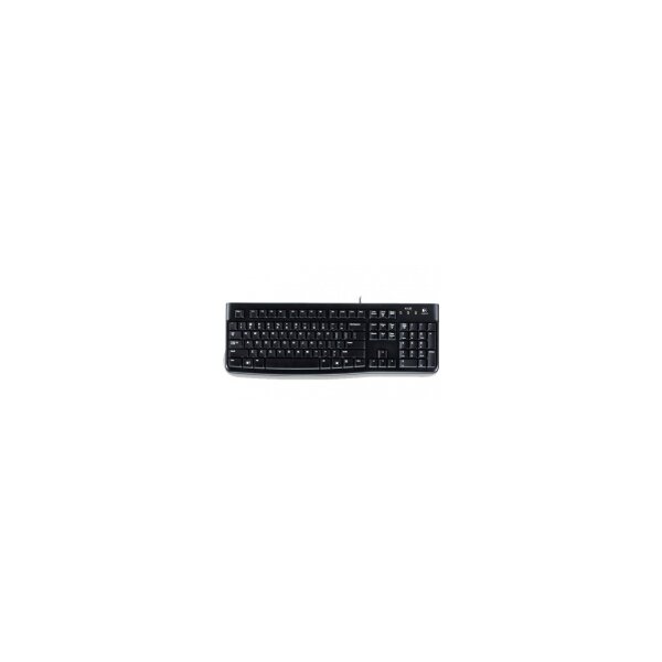 Logitech K120 - Kabelgebunden - USB - QWERTZ - Schwarz