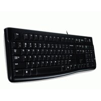 Logitech K120 - Kabelgebunden - USB - QWERTZ - Schwarz