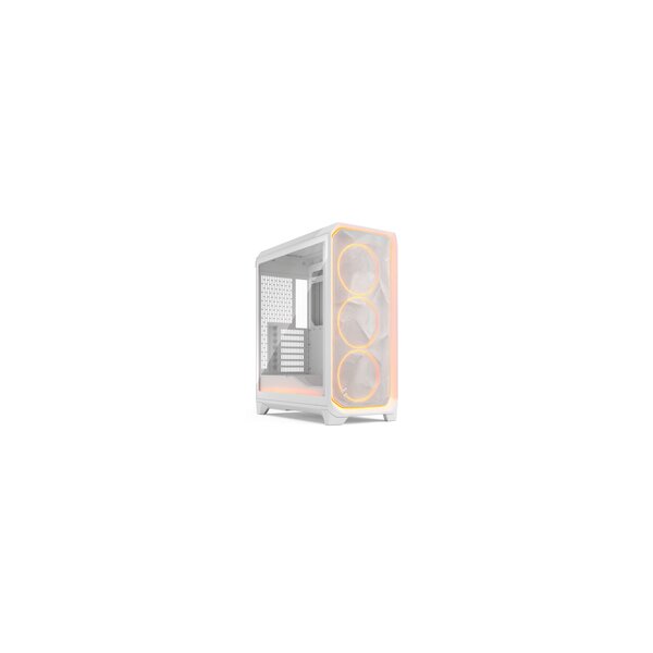 Fractal Design PC-Gehäuse Meshify 3 Ambience Pro RGB White - Midi/Minitower - ATX