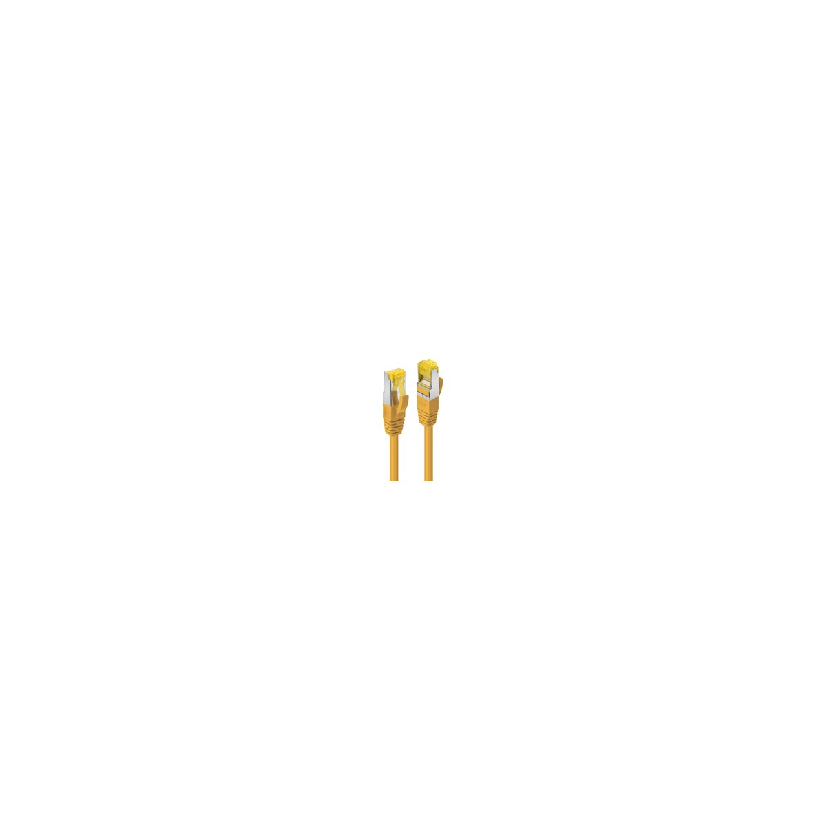 Lindy 47662 - 1 m - Cat6a - S/FTP (S-STP) - RJ-45 - RJ-45 - Gelb